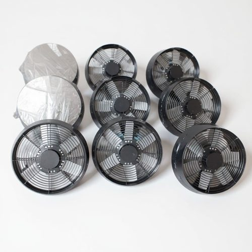 Özel İmalat Sanayi Tipi AKsiyel Fan DUvar Tipi Aluminyum Kanat Pervane