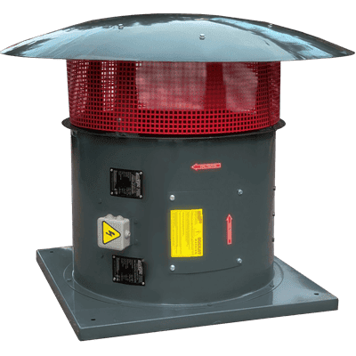 AKAP-R Çatı Tipi Aksiyel Egzoz Aspiratörü