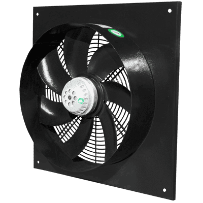 AKDR Orak Kanatlı Kare Kasa DUvar Tiipi Aksiyel Fan