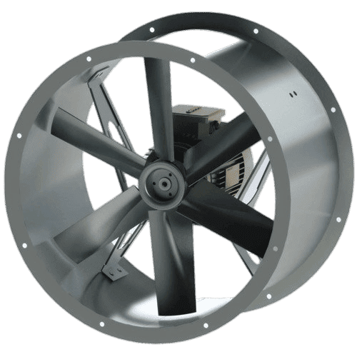 AXI 2P Yüksek Devirli 3000 devir Kanal Tipi AKsiyel Kovanlı Fan