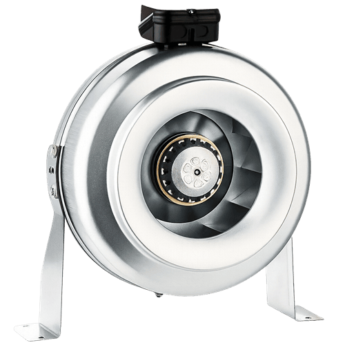 BDTX Metal Gövdeli Yuvarlak Kanal Tipi Radyal Fan Boru Baca Tipi Fan Bvn Bahçıvan Bdtx