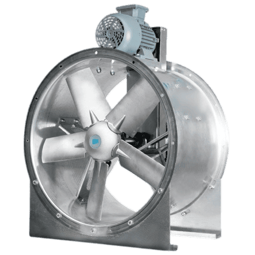DAXI Kayış Kasnak Tahrikli Dıştan Motorlu kanal Tipi AKsiyel Kovanlı Fan Kayıtes