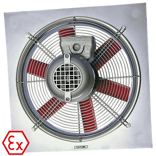 AF SPAX Duvar Tipi KAre Kasalı Aksiyel ExProof Fan