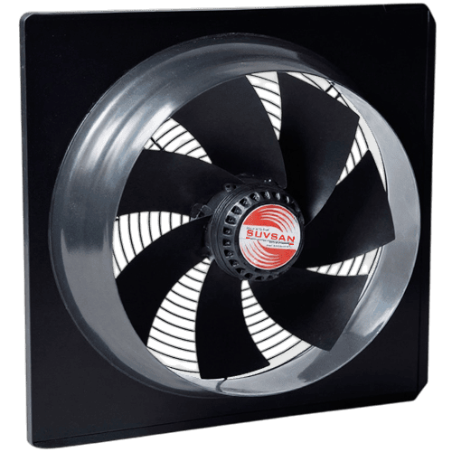 MEAF Orak Kanat kare Kasa Aksiyel Soğutma Fanı DUvar Tipi Aksiyel Fan