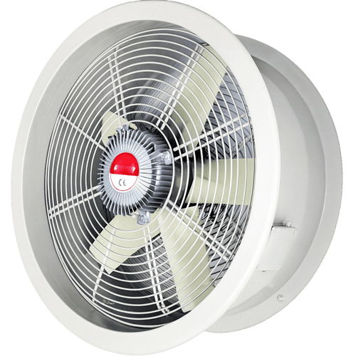 MOV-AKF P Plastik kanatlı Kısa Gövdeli Kanal Tipi Aksiyel Kovanlı fan, Trafo Soğutma Fanı