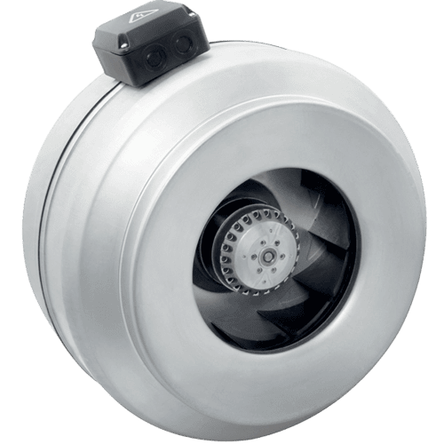 MRKF Metal Gövdeli radyal Yuvarlak Kanal Boru Tipi fan Movas