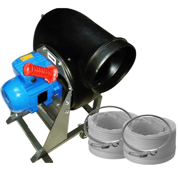 PRM Plastik PP Radyal Mobil Sqalyangoz Fan Seyyar Portatif Salyangoz Fan Portable Fan