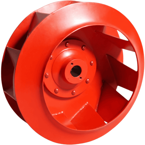 Seyrek Kanat radyal pervane Fan Pervanesi, Salyangoz Fan Pervanesi Rotor