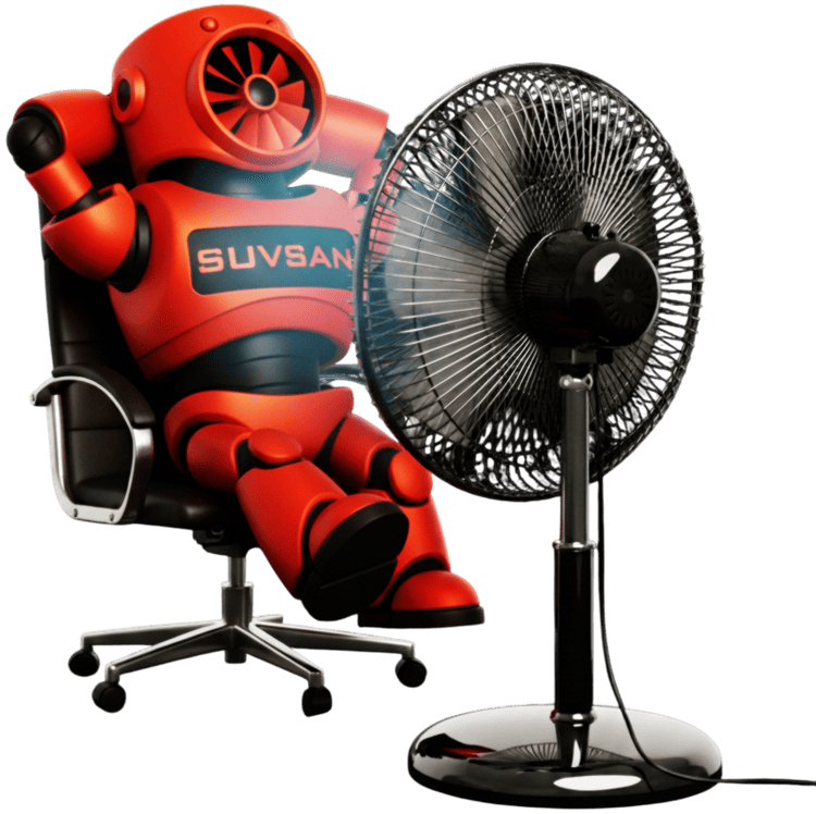 Suvsan İklimlendirme Havalandırma Robot Vantilatör Keyfi