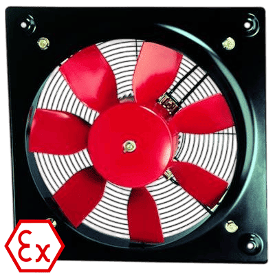 HCBT / HCTT Aksiyel Duvar Tipi ExProof Fan Soler Palau