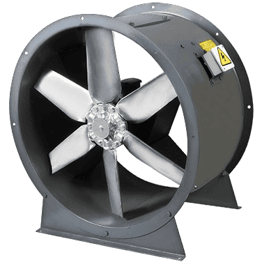 AKAP-A KANAL Tipi Aksiyel Alumnyum Kanat Aksiyel Fan