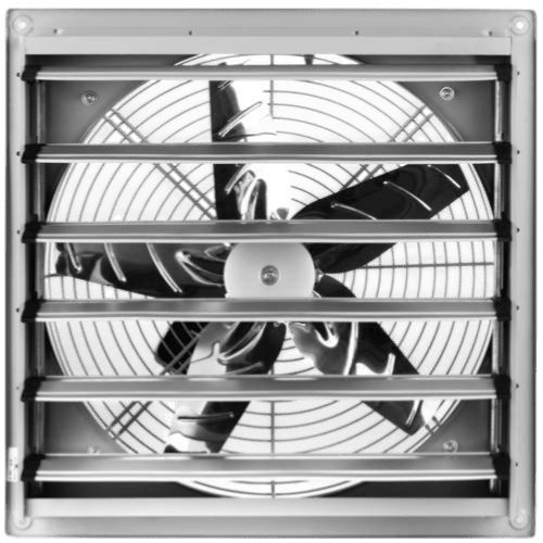 Kare Kasalı panjurlu DUvar Tipi Aksiyel fan, Kendinden Panjurlu Aksiyel Fan Movas