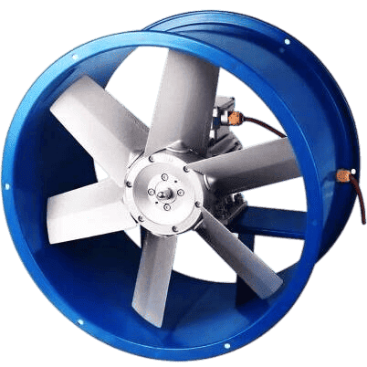 Aksiyel Asansör Merdiven Basınçlandırma Fanı