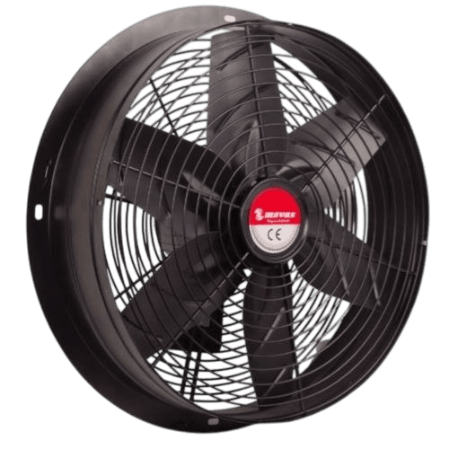 Dairesel kasa sanayi tipi aksiyal fan aspiratör 