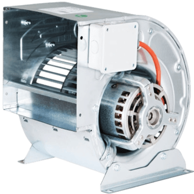 KLendinden Motorlu Çift EMişli radyal Fan Hücre İçi Fan