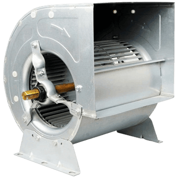 çift emişli radyal iç fan